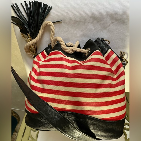 NWOT Rebecca Minkoff Red/White/Blue Tote - Picture 2 of 13